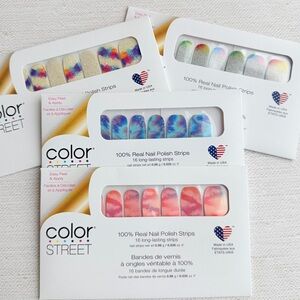 Color Street Nail Polish Strips Bundle